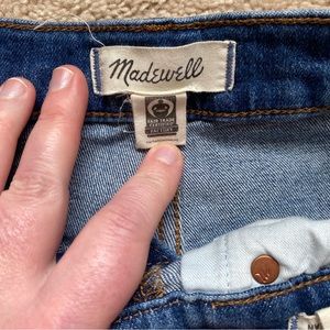 Madewell The High-Rise Slim Crop Boyjean Size 27